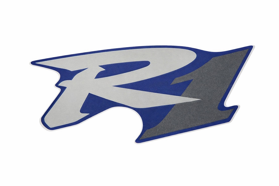 Yamaha Embleem kuip YZF-R1 2001 Blauw grijs R1 4XV-28315-50