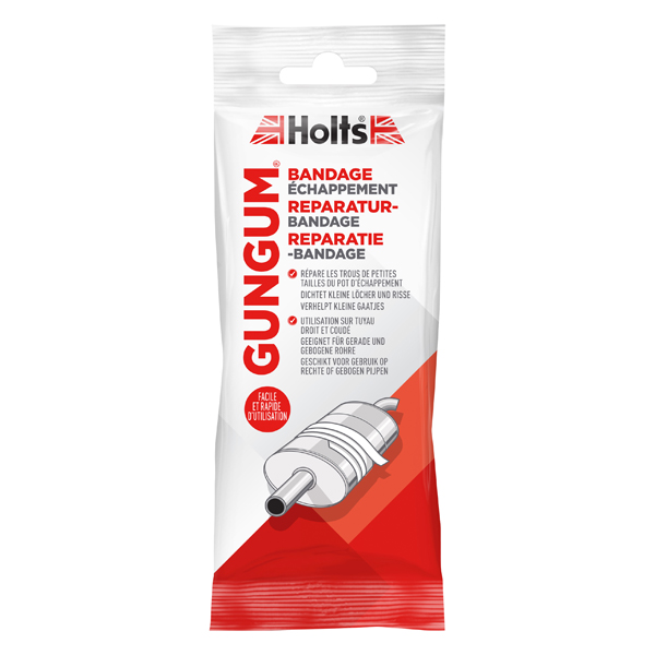 Holts Gun Gum Motorrad Auspuff Reparatur Bandage 1,25 Meter