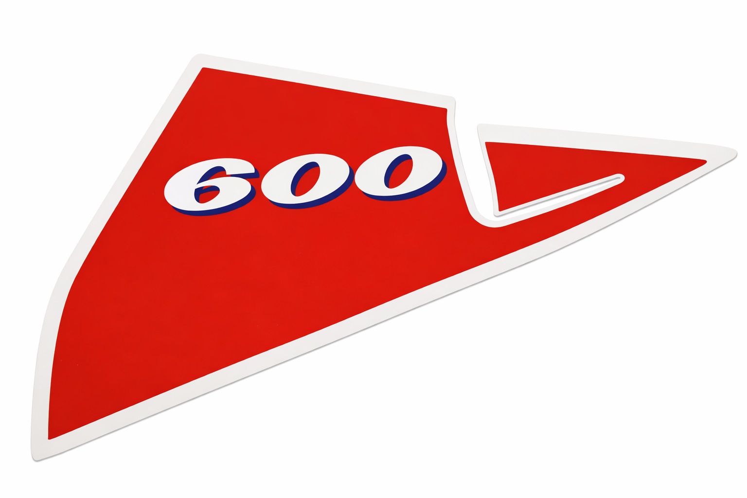 Kawasaki embleem Rood 600 56060-1895