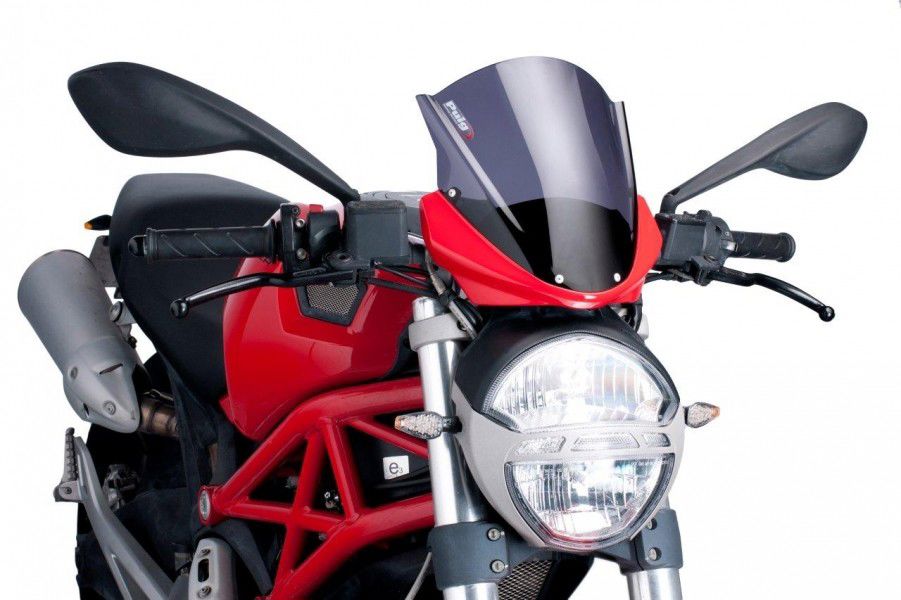 Puig Touring Windschutzscheibe Ducati Monster 696 / 796 / 1100 2008-2016