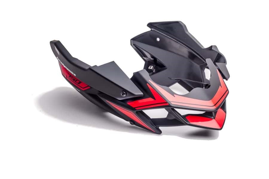 Puig Motorspoiler Suzuki GSR 750 2011-2016 Mattschwarz