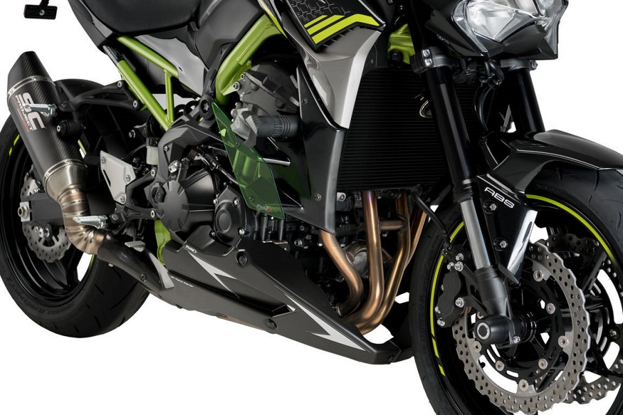 Puig Downforce Spoiler für Kawasaki Z900 ab 2020