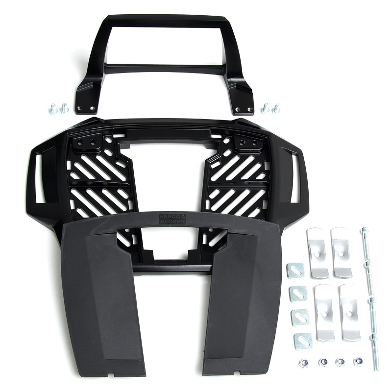 Hepco&Becker Topcaseadapter Alurack schwarz universal