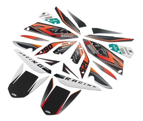 KTM Aufkleberset "RACING" 1290 Super Duke R