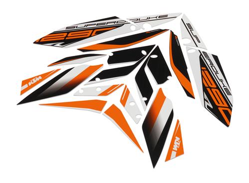 KTM Aufkleberset "STYLE" 1290 Super Duke R bis 2017