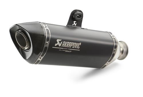 Akrapovic Titanium Auspuff KTM 1290 Super Duke R / GT Titan slip-on Black Edition