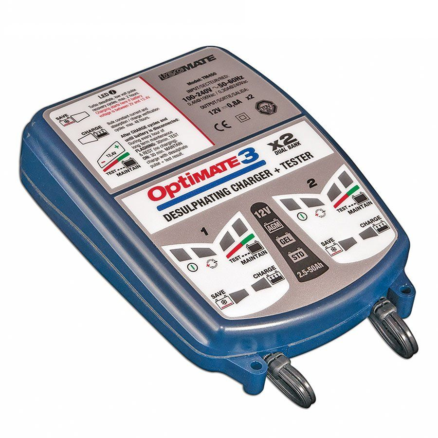 Optimate 3x2 Batterieladegerät / Wartungsgerät 12 Volt TM450