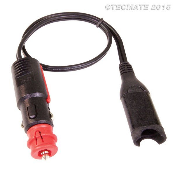 Tecmate Optimate O-02 Zigarettenanzünderstecker für Motor, Auto oder Boot
