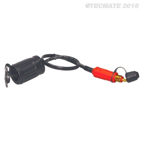 Tecmate Optimate O-16 Auto-Buchse an Motorstecker BMW Triumph