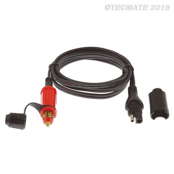 Tecmate Optimate O-09 Verlängerungskabel SAE zum MOTOR 180 ° Stecker