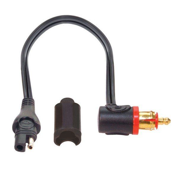 Tecmate Optimate O-19 Adapter SAE auf MOTOR Stecker 90 °