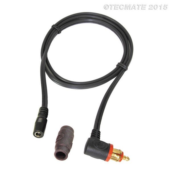 Tecmate Optimate O-39 DC 2,5 mm zu MOTOR Kontakt 90 ° für beheizte Kleidung