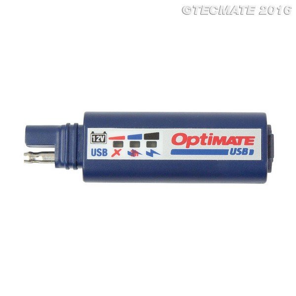 Der Tecmate Optimate O-100 USB-SAE-Stick wurde mit der richtigen Zeit geliefert