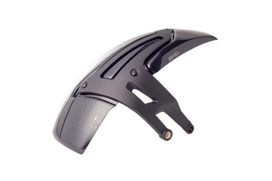 Puig Kotflügel hinten mit Aluhalter Carbon Look BMW R 1200 GS / Adventure / Rallye