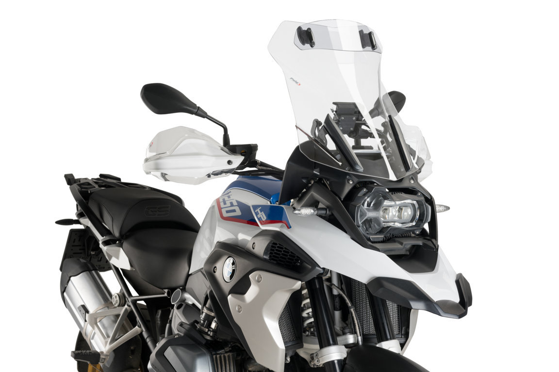 Puig Touring Klare Windschutzscheibe mit Aufstellfenster BMW R 1200 GS / Adventure / R 1250 GS / Adventure
