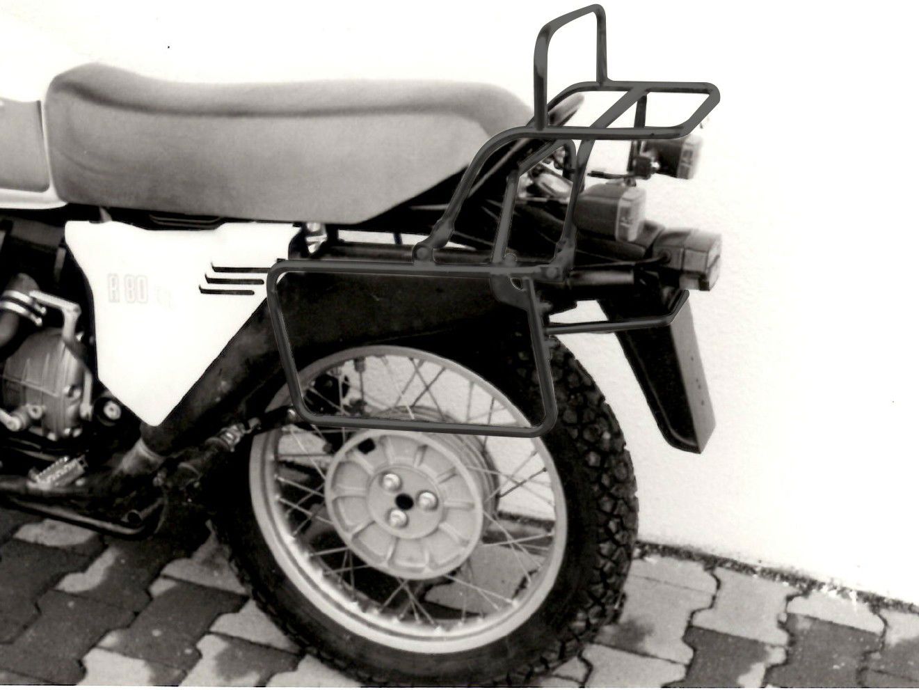 Hepco & Becker Gepäckträger schwarz BMW R65G/S von 1987 bis 1988/ R80G/S von 1980 bis 1987