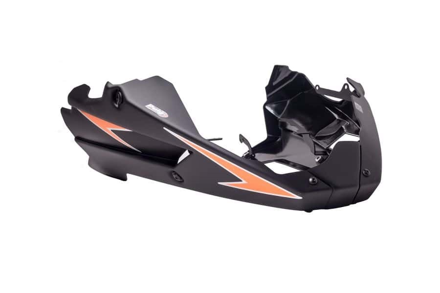 Puig Motorradspoiler Kawasaki Z 800 / Z 800 E 2013-2016 Mattschwarz