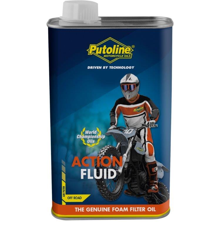 Putoline 1 liter Action Fluid Motorrad Luftfilteröl
