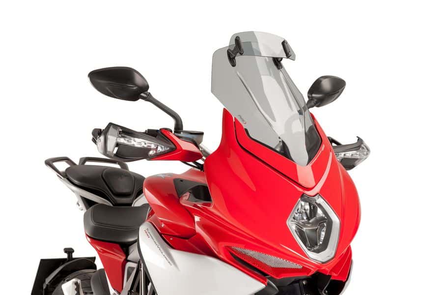 Puig Touring Windschutzscheibe mit angebrachtem Fenster MV Agusta Turismo Veloce 800 / Lusso 2015-2020