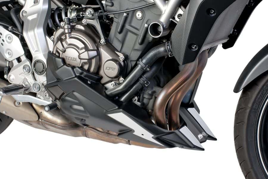 Puig Motorspoiler Yamaha MT 07 / Tracer / Tracer 700 Mattschwarz