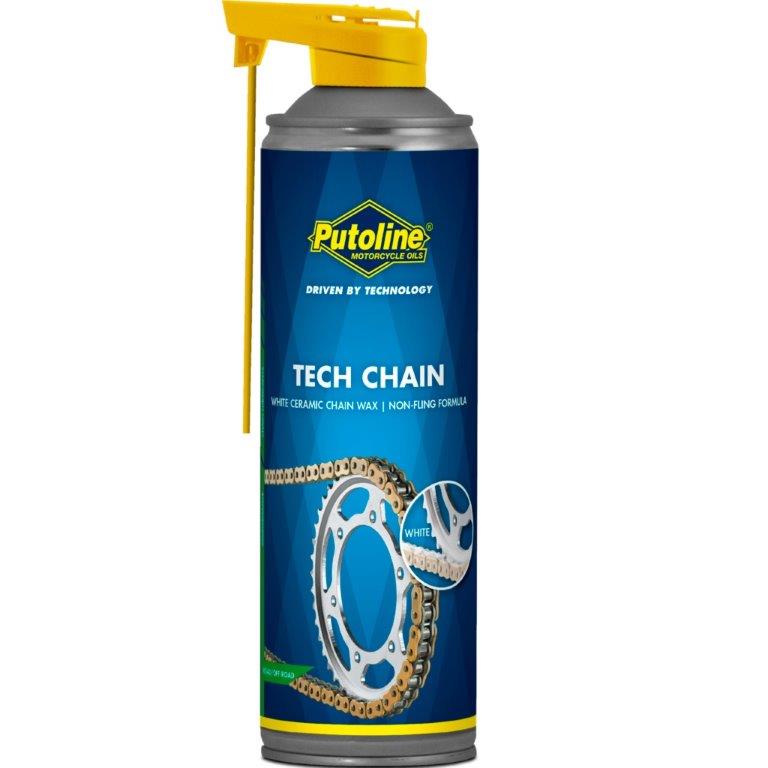 Putoline 500 ml Sprühdose Tech Chain Motorrad Kettenspray