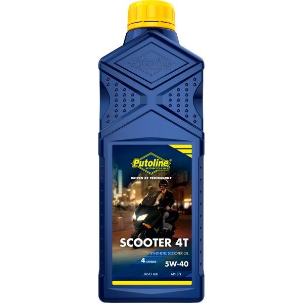 Putoline 1 liter Scooter 4T 5W-40 halbsynthetisches 4-takt Motorradöl