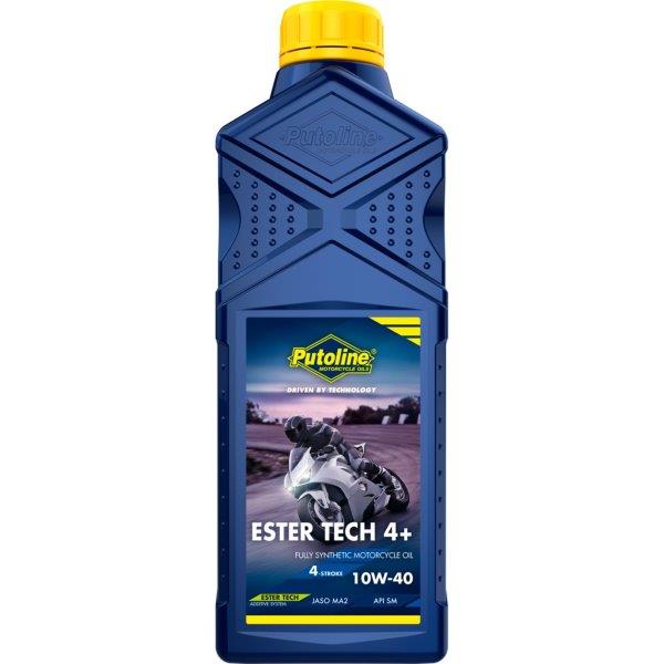 Putoline 1 liter Ester Tech 4+ 10W-40 vollsynthetisches 4-takt Motorradöl