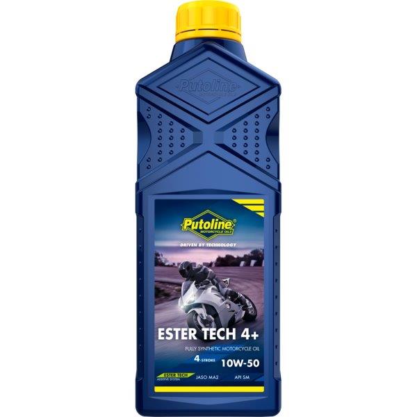 Putoline 1 liter Ester Tech 4+ 10W-50 vollsynthetisches 4-takt Motorradöl