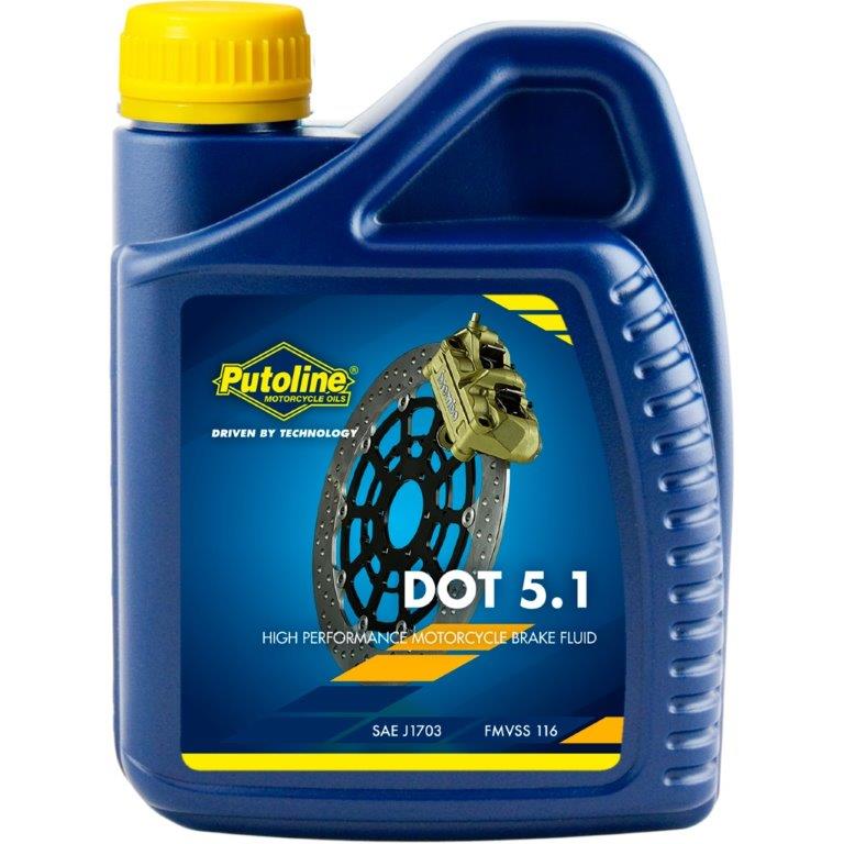 Putoline 500ml Brake Fluid DOT 5.1