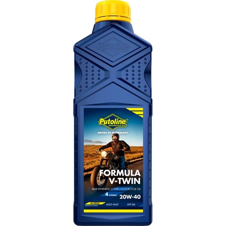 Putoline 1 liter Formula V-Twin 20W-40 halbsynthetisches 4-takt Motorradöl