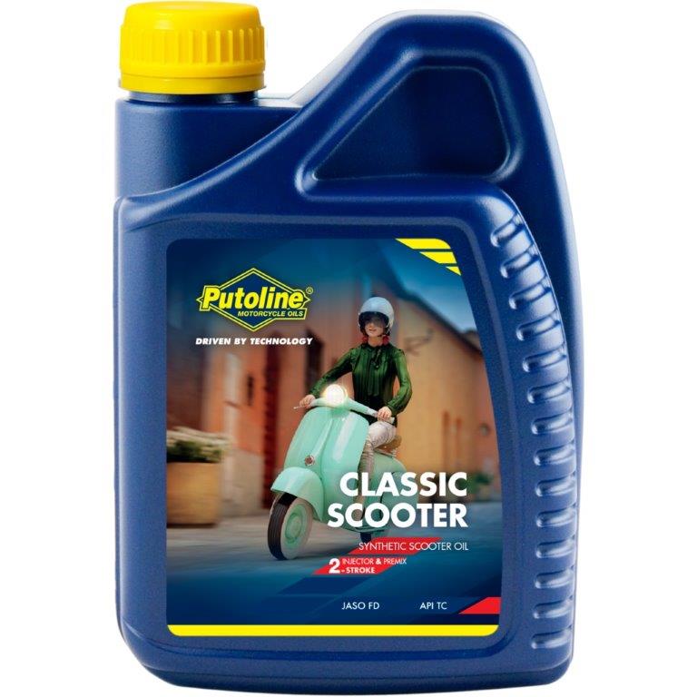 Putoline 1 liter 2-Takt-Motoröl Classic Scooter