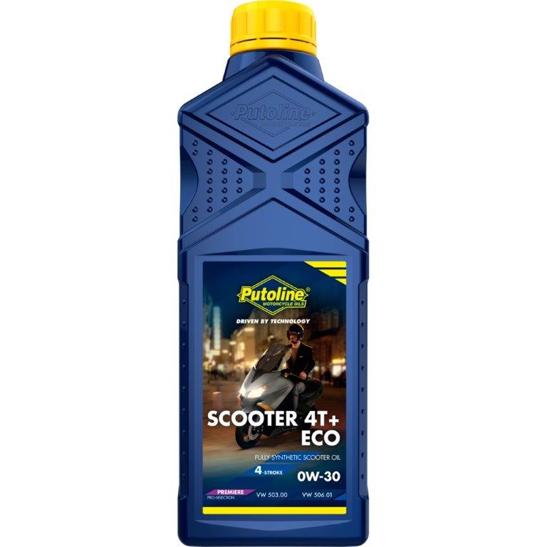 Putoline 1 liter Scooter 4T+ ECO 0W-30 vollsynthetisches 4-takt Motorradöl