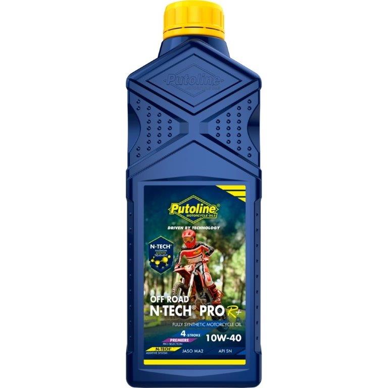 Putoline 1 liter N-TECH® Pro R+ Off Road 10W-40 vollsynthetisches 4-takt Motorradöl