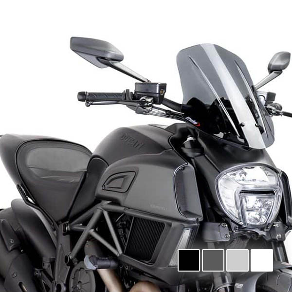Puig Tourenscheibe Ducati Diavel 1200 2014-2018