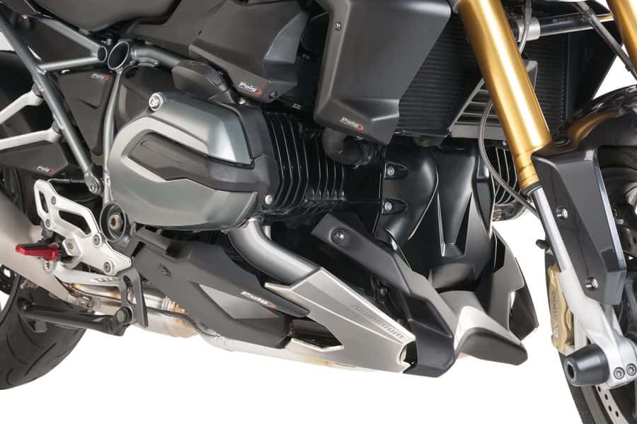 Puig Motorspoiler BMW R 1200 R / RS 2015-2018 Mattschwarz