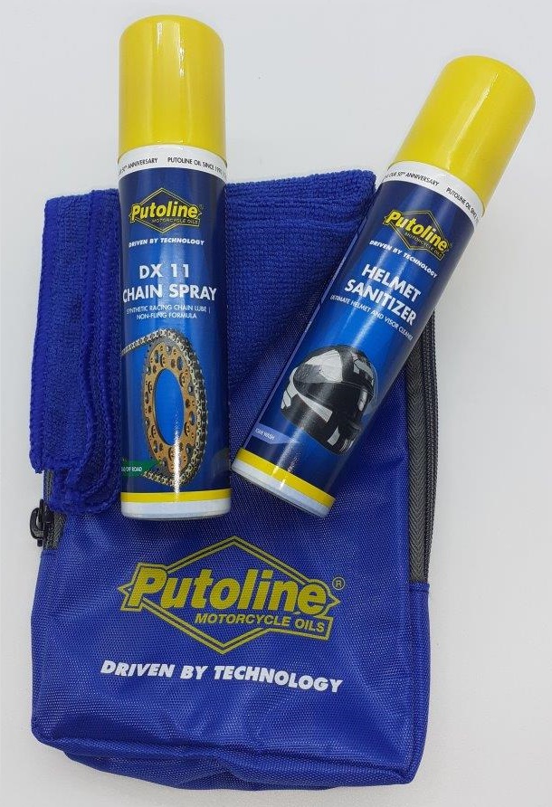 Putoline Travelbag-Set für Kette und Helm