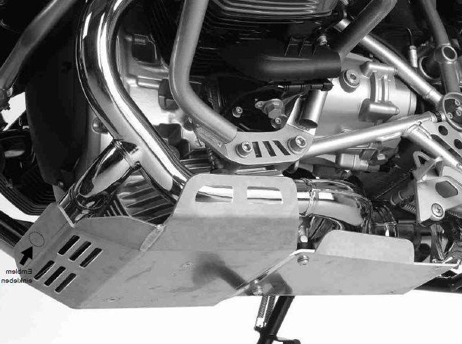 Hepco&Becker Aluminium Kurbelgehäuseschutz für BMW R1200GS von 2004 bis 2013