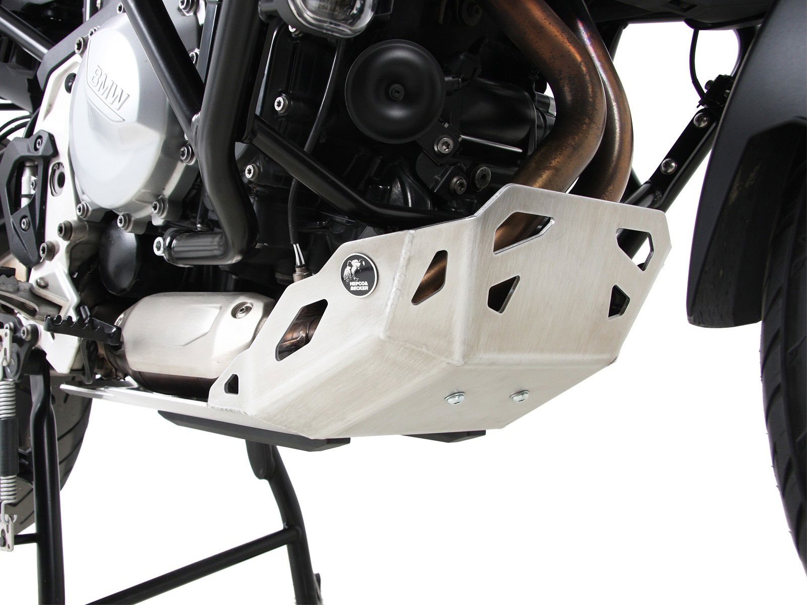 Hepco&Becker Aluminium Kurbelgehäuseschutz für BMW F850GS von 2018 bis 2020