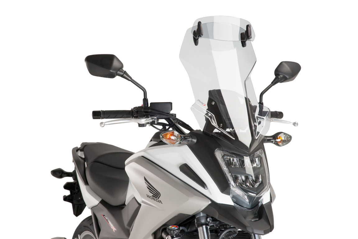 Puig Touring Windschutzscheibe klar mit absichtlichem Fenster Honda NC 750 X / XD 2016-2020