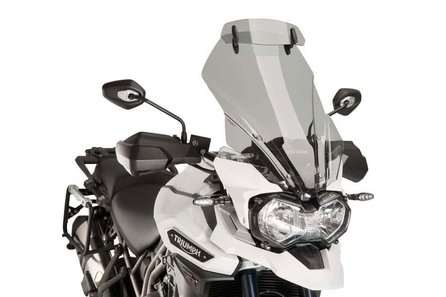 Puig Touring Windschutzscheibe mit angebrachtem Fenster Triumph 1200 Tiger Explorer 2016-2017
