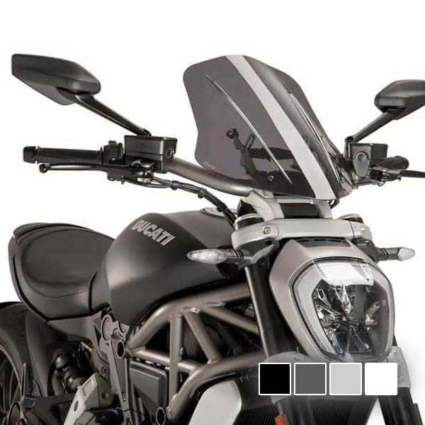 Puig New Generation Tourenscheibe Ducati X Diavel / S 2016-2018