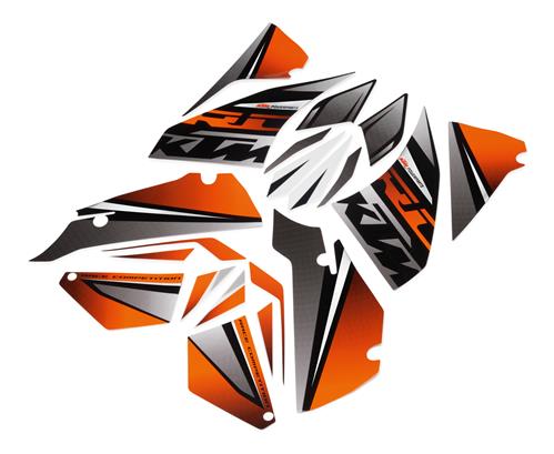 KTM Aufkleberset "NEON" RC 125/200/250/390