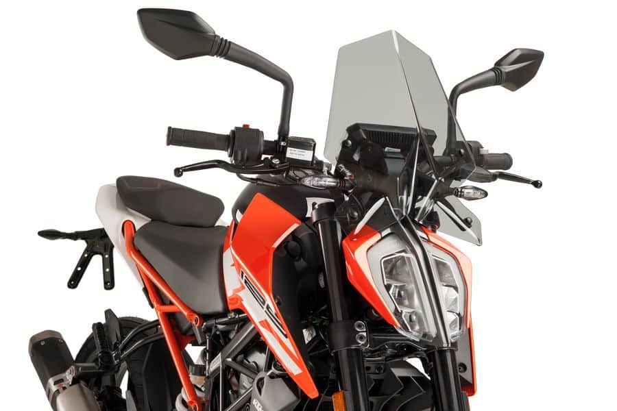 Puig New Generation Sport Windschutzscheibe KTM 125 Duke / 390 Duke 2017-2023