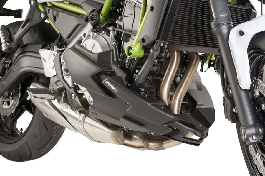 Puig Motorradspoiler Kawasaki Z 650 2017-2019 Mattschwarz
