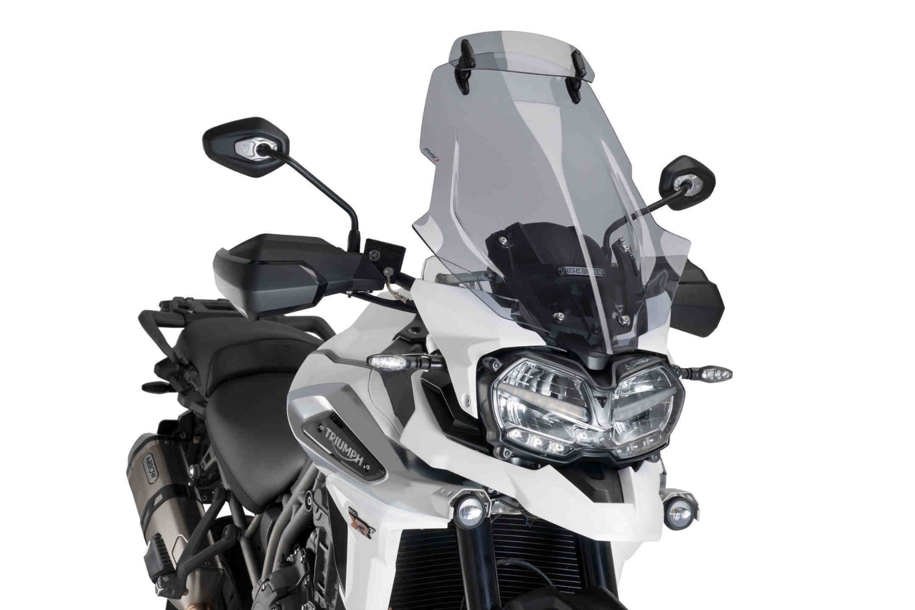 Puig Touring Windschutzscheibe mit angebrachtem Fenster Triumph 1200 Tiger Explorer 2018-2021