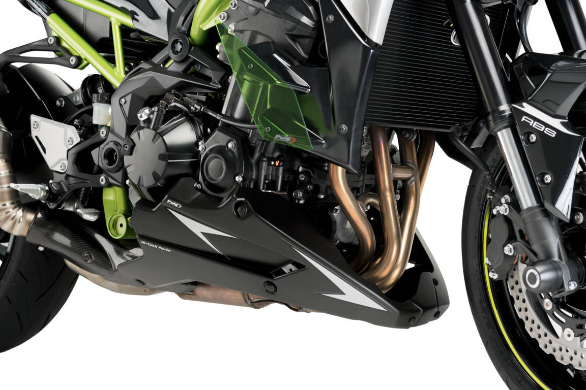 Puig Motorspoiler Kawasaki Z 900 / SE ab 2017 Mattschwarz