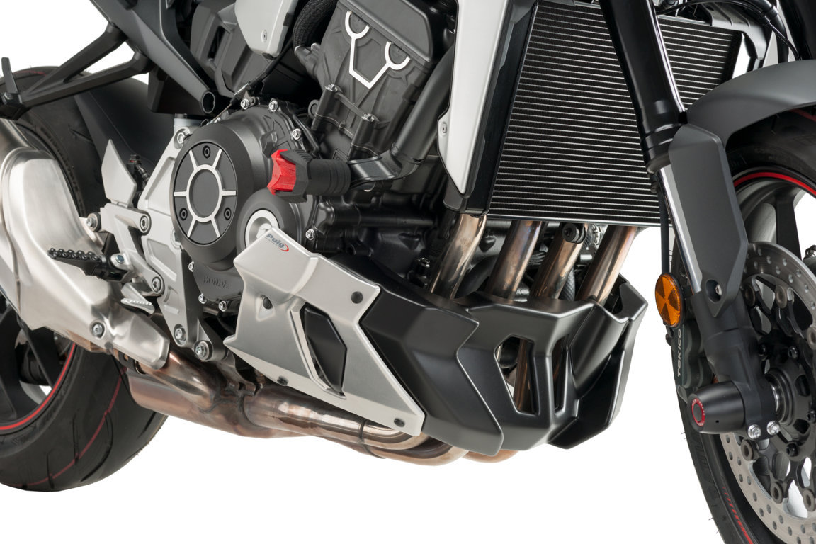 Puig Motorradspoiler Honda CB 1000 R / CB 1000 R Neo Sports Cafe 2018-2020 Mattschwarz