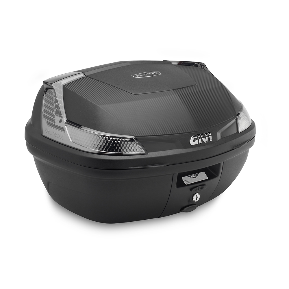 Givi B4700NTML schwarzer Koffer B47 TECH Ohne Montageplatte