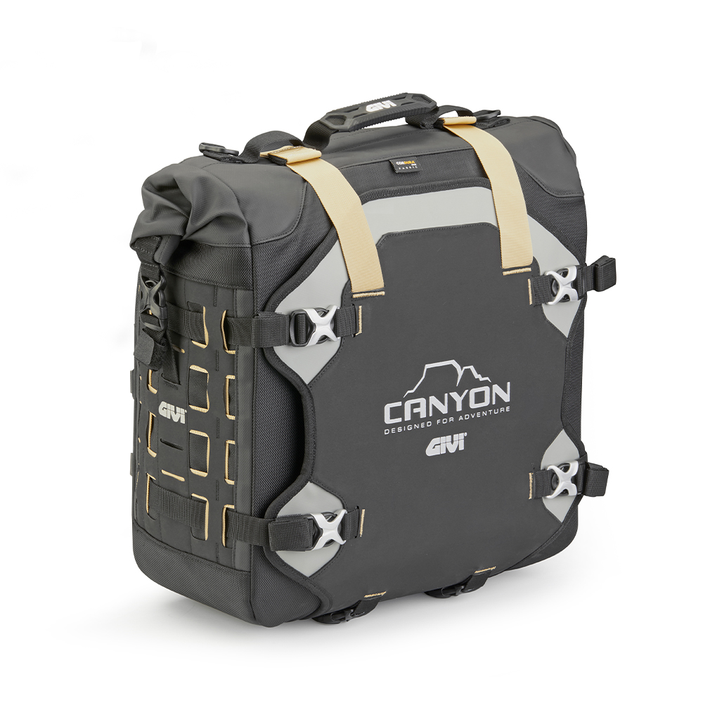 Givi GRT725 30 Liter wasserdichte Seitentasche mit dem MONOKEY CAM-SIDE-Befestigungssystem