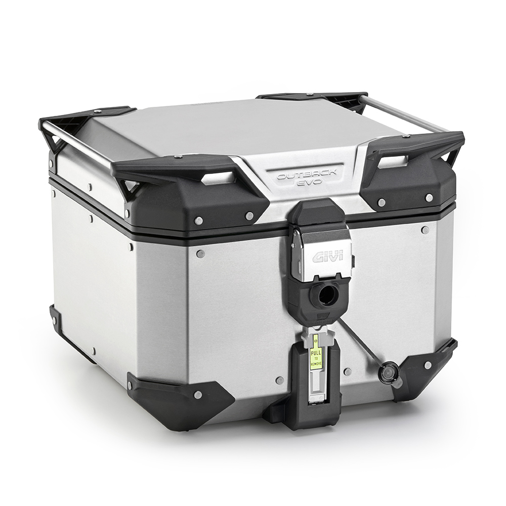 Givi OBKEV42A Trekker Outback EVO Aluminium-Topcase, 42 Liter, Monokey, ohne Schloss verkauft